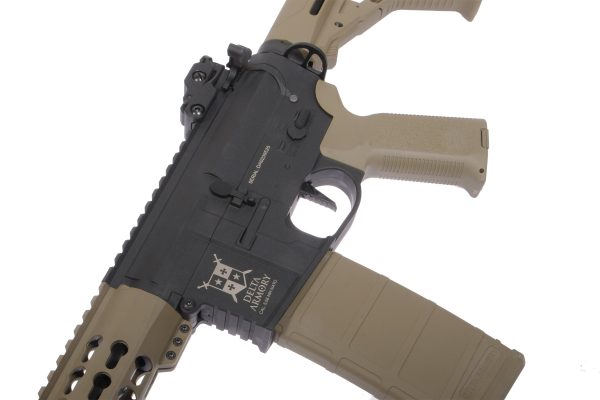 Delta Armory M4 / AR15 KeyMod 10" CHARLIE EAGLE – Black / Tan