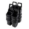 FMA MOLLE FastMag Pouches Set for M4 / 5.56 Magazine and 2 Pistol Magazines - Black FMA MOLLE FastMag Pouches Set for M4 / 5.56 Magazine and 2 Pistol Magazines - Black
