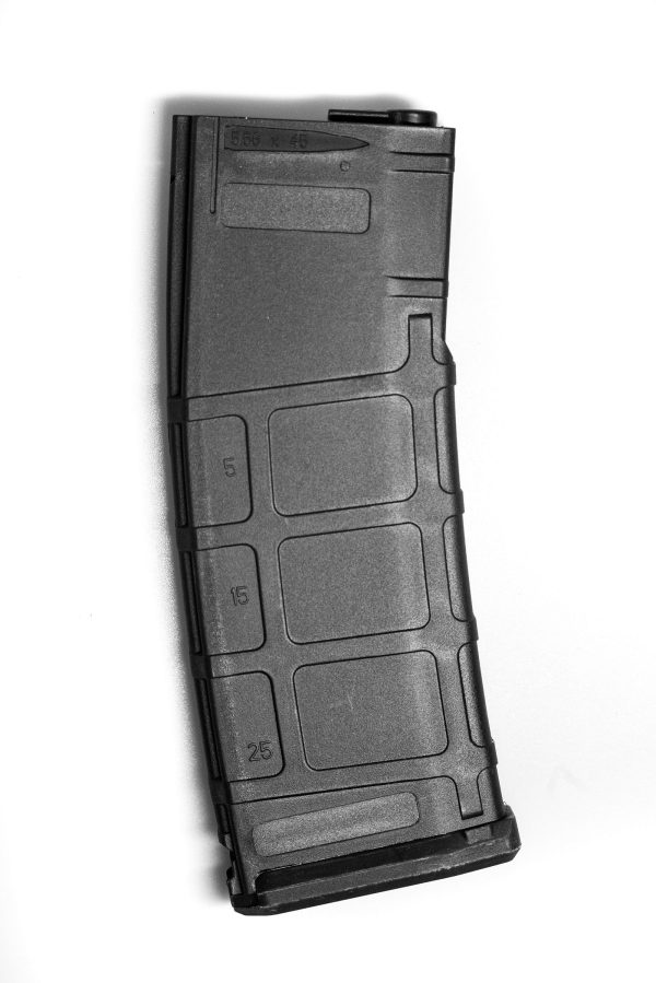 Delta Armory M4 / AR15 DMAG Hi-Cap Magazine, 300 BBs – Black