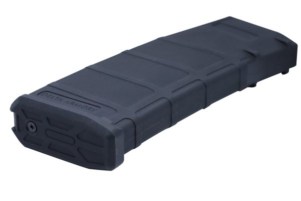 Delta Armory M4 / AR15 DMAG Mid-Cap Magazine, 120 BBs – Black Delta Armory M4 / AR15 DMAG Mid-Cap Magazine, 120 BBs – Black