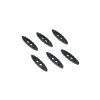 FMA Nylon Drawcord Puller Lock, 6 pcs - Black