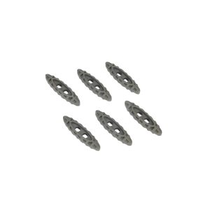 FMA Nylon Drawcord Puller Lock, 6 pcs - Green