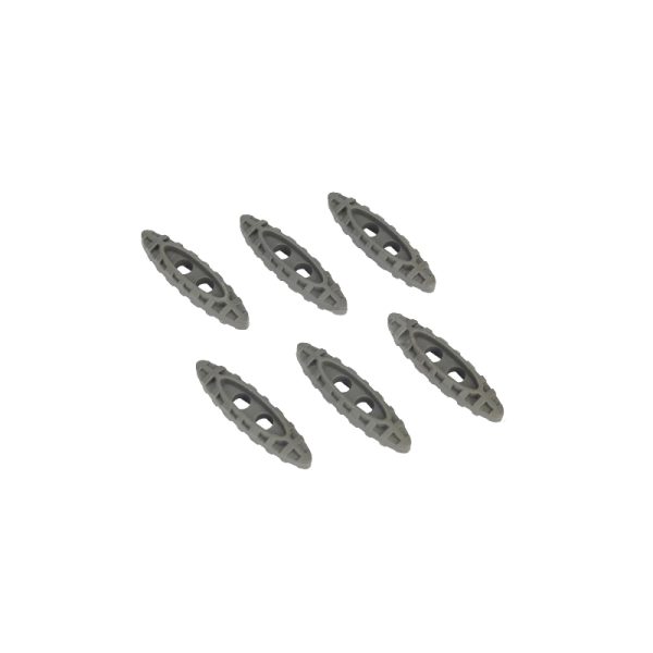 FMA Nylon Drawcord Puller Lock, 6 pcs - Green