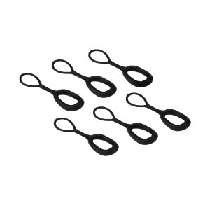 FMA Enlarged Zipper Slider Puller, 6 pcs - Black FMA Enlarged Zipper Slider Puller, 6 pcs - Black