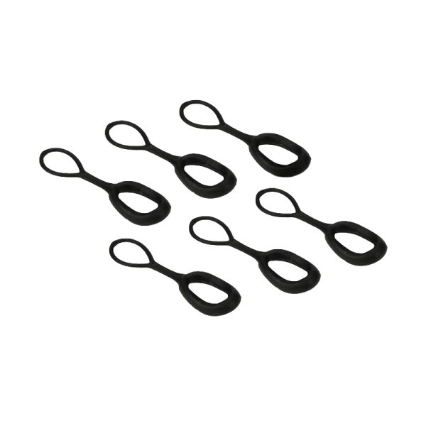 FMA Enlarged Zipper Slider Puller, 6 pcs - Black FMA Enlarged Zipper Slider Puller, 6 pcs - Black