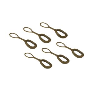 FMA Enlarged Zipper Slider Puller, 6 pcs - Tan FMA Enlarged Zipper Slider Puller, 6 pcs - Tan