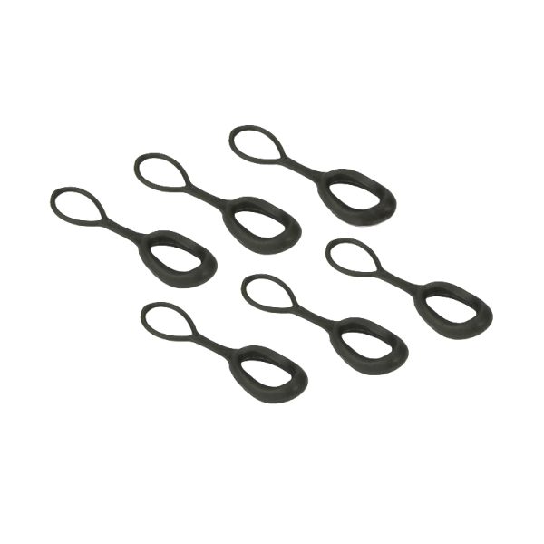 FMA Enlarged Zipper Slider Puller, 6 pcs - Green FMA Enlarged Zipper Slider Puller, 6 pcs - Green