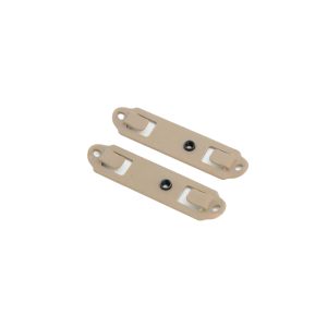 FMA MOLLE Backplane Adapter for Holsters and Pouches, 2 pcs - Tan