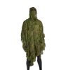 KMCS Ultra-Lite Ghillie Suit Camouflage Poncho – Green