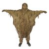 KMCS Ultra-Lite Ghillie Suit Camouflage Poncho – Green