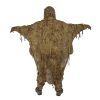 KMCS Ultra-Lite Ghillie Suit Camouflage Poncho – Brown