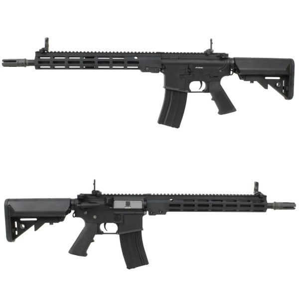 S&T Colt M4 MK16 URG-I 14.5 G3 ETU Airsoft Rifle – Black