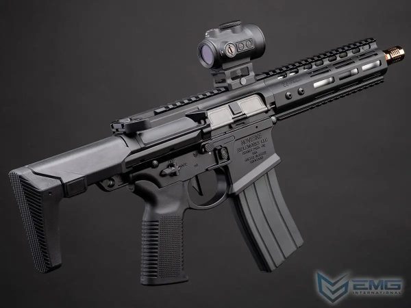 DE Noveske NHR-7 Ghetto Blaster MWS GBBR Airsoft Rifle – Black