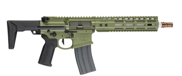 DE Noveske NHR-9 Ghetto Blaster MWS GBBR Airsoft Rifle – Green