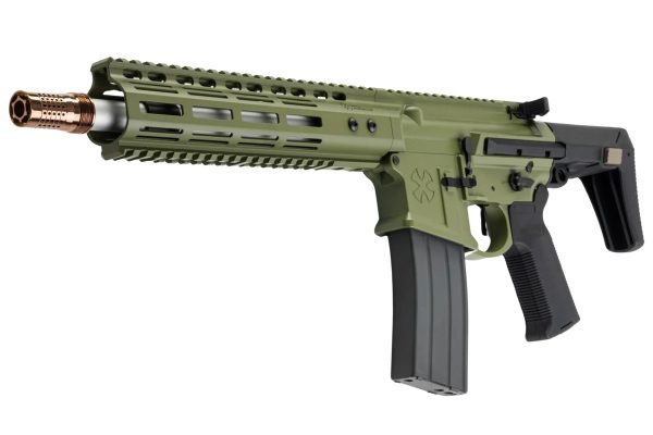 DE Noveske NHR-9 Ghetto Blaster MWS GBBR Airsoft Rifle – Green