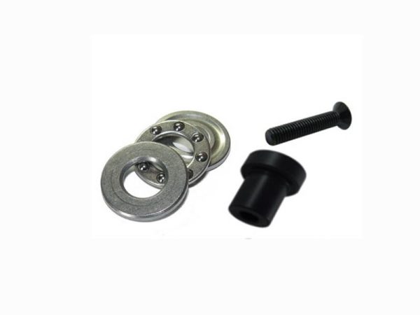 Washer and axial bearing for piston heads