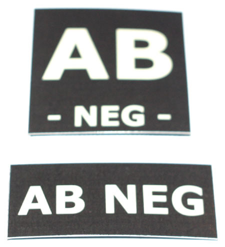 Proud Blood Type Patch AB Neg