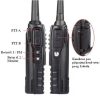 Baofeng UV-82 HP 8W (VHF,UHF) Radio - Black