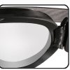 Goggles NERVE smoke grey + clear/Matte black frame