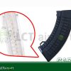 LCT AK-47 Waffle (AK / SA-M-7) Mid-Cap Magazine, 130 BBs – Black