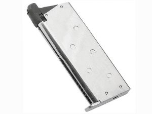 TM magazine for Marui DETONICS .45 GBB, 18 BBs - Silver TM magazine for Marui DETONICS .45 GBB, 18 BBs - Silver
