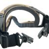 FMA SI Tactical Ballistic Goggle (2 Visors), Helmet Mount - Tan FMA SI Tactical Ballistic Goggle (2 Visors), Helmet Mount - Tan
