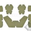 FMA Adhesive VELCRO Panels on Helmet, type CP - Tan