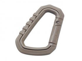 FMA Large Carabiner D-HOOK, 1 Piece - Tan FMA Large Carabiner D-HOOK, 1 Piece - Tan