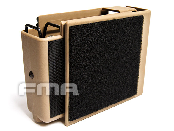 FMA Automatically Jacketed MOLLE Pistol Pouch for 4 Magazines - Tan FMA Automatically Jacketed MOLLE Pistol Pouch for 4 Magazines - Tan