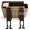 FMA Automatically Jacketed MOLLE Pistol Pouch for 4 Magazines - Tan FMA Automatically Jacketed MOLLE Pistol Pouch for 4 Magazines - Tan