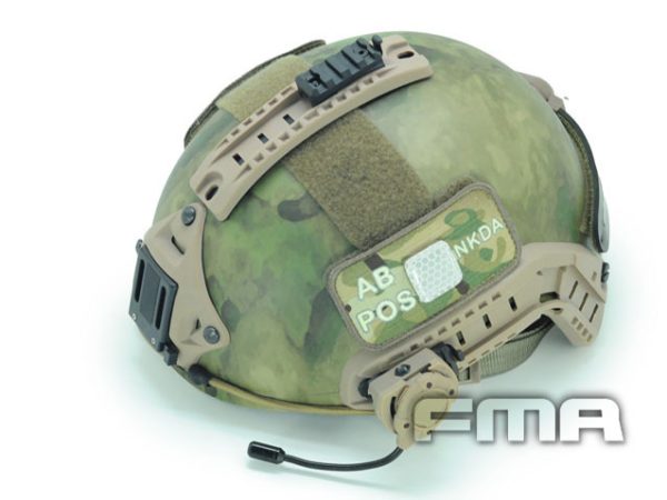 FMA Helmet Middle ARC Rail - Tan