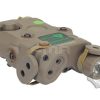 FMA AN/PEQ15 LA-5 Upgrade Version (LED Flashlight, Green / IR Laser) - Tan FMA AN/PEQ15 LA-5 Upgrade Version (LED Flashlight, Green / IR Laser) - Tan