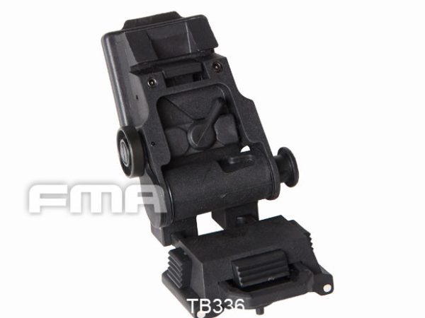 FMA L3G10 Nylon Helmet Mount for NVG PVS-15 / 18 - Black