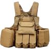 CIRAS MAR Tactical Vest 600D, TAN CIRAS MAR Tactical Vest 600D, TAN