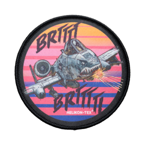 A10 Warthog Patch - Black