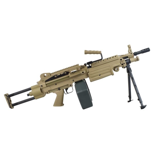 A&K FUCILE ELETTRICO M249 PARA POLYMER VERSION DARK EARTH (M249-PARAPT) A&K FUCILE ELETTRICO M249 PARA POLYMER VERSION DARK EARTH (M249-PARAPT)