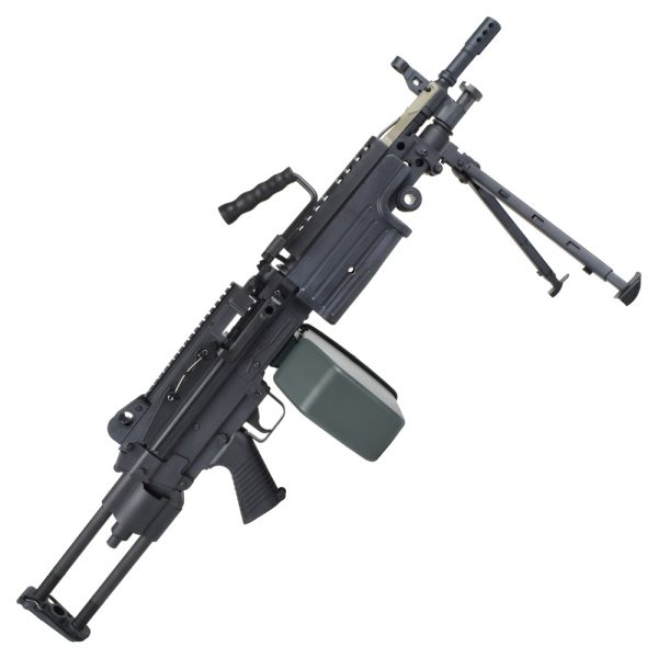 A&K FUCILE ELETTRICO M249 PARA POLYMER VERSION NERO (M249-PARAP) A&K FUCILE ELETTRICO M249 PARA POLYMER VERSION NERO (M249-PARAP)