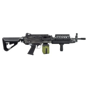 A&K FUCILE ELETTRICO MK46 EVO BATTLE WORN NERO (MK46BWB)