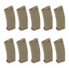 AMOEBA BOX 10 CARICATORI MID-CAP 140 COLPI PER M4 DARK EARTH (AR-CARAM140BOX-T)