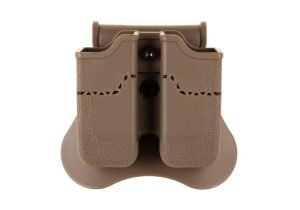 Amomax Double Mag Pouch für Px4 / P30 / USP / USP Compact Dark Earth
