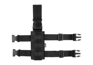 Amomax Drop Leg Molle Platform Black