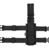 Amomax Drop Leg Molle Platform Black