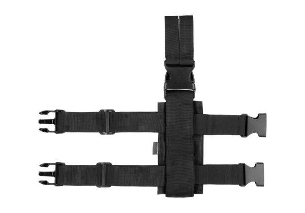Amomax Drop Leg Molle Platform Black