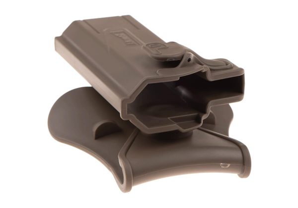 Amomax Paddle Holster für WE / KJW / TM Hi-Capa Dark Earth