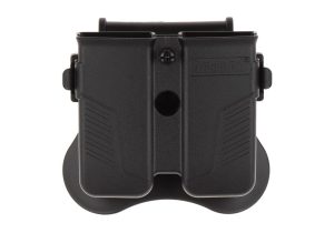 Amomax Universal Double Magazine Pouch Black