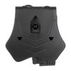 Amomax Universal Paddle Holster for Rail Pistols Black