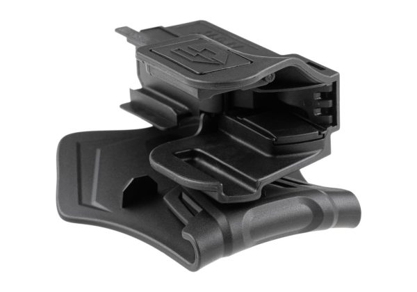Amomax Universal Paddle Holster for Rail Pistols Black