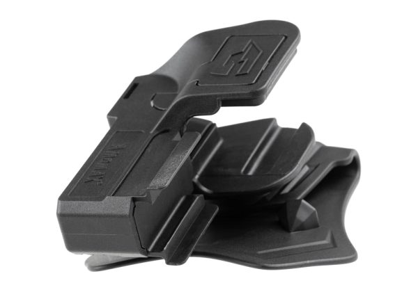 Amomax Universal Paddle Holster for Rail Pistols Black