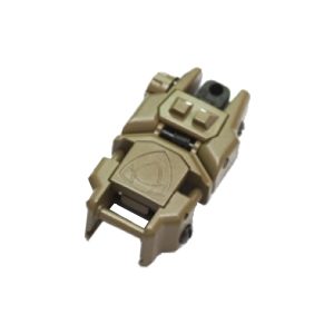 APS TACCHE DI MIRA POSTERIORE FLIP-UP RHINO DARK EARTH (APS-GG039D) APS TACCHE DI MIRA POSTERIORE FLIP-UP RHINO DARK EARTH (APS-GG039D)