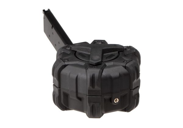 AW Custom Drum Mag NE-Series / 1911 GBB 350rds Black